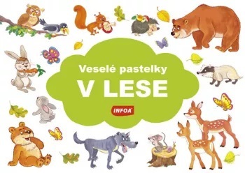 Kniha Veselé pastelky - V lese