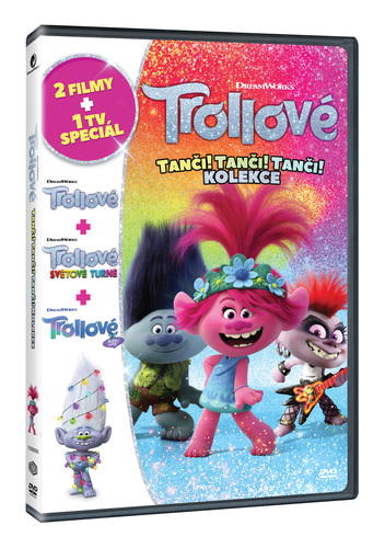 Trollové: Tanči! Tanči! Tanči! kolekce 3DVD