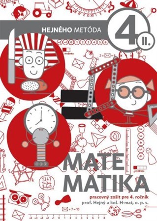 Kniha Matematika 4 (II.diel) - pracovný zošit pre 4.ročník - Kolektív autorov,Milan Hejný