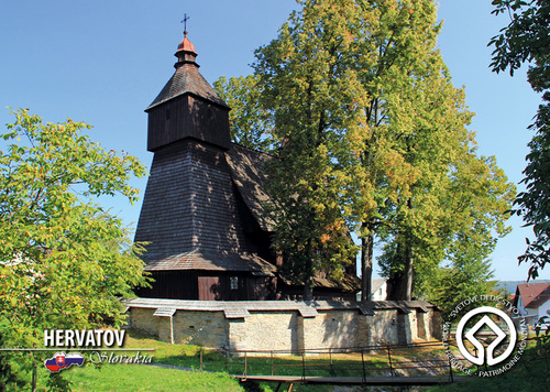 Pohľadnica A6 Hervatov b159