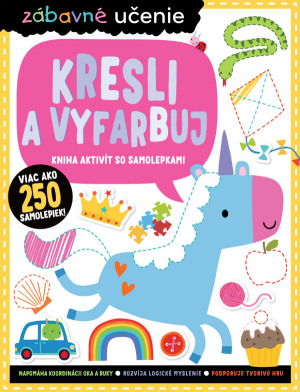 Kniha Zábavné učenie - Kresli a vyfarbuj