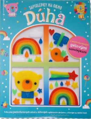 Kniha Samolepky na okná Dúha