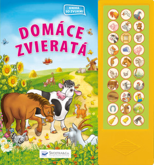 Kniha Domáce zvieratá kniha so zvukmi