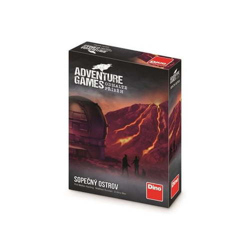 Kniha Adventure games Sopečný ostrov