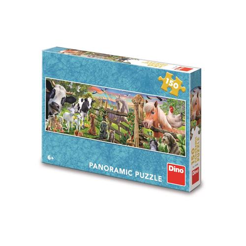 Kniha Puzzle 150 Farma panoramic