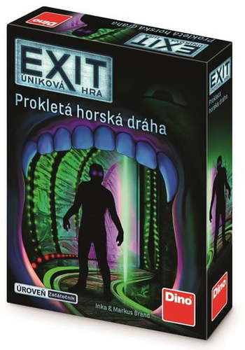 Kniha Dino Toys Úniková hra: Prekliatá horská dráha Dino