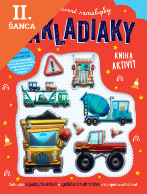 Lacná kniha Trojrozmerné samolepky: Nákladiaky