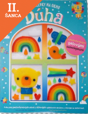 Lacná kniha Samolepky na okná: Dúha