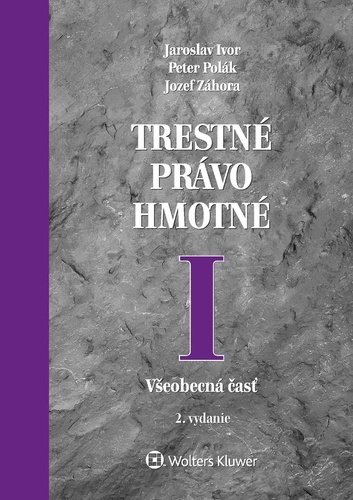 Kniha Trestné právo hmotné I
