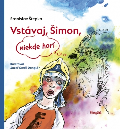 Kniha Vstávaj, Šimon, niekde horí - CD