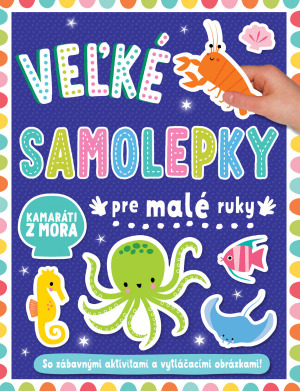 Kniha More - veľké samolepky pre malé ruky