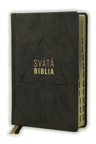 Biblia, Roháčkov preklad, 2020, tmavohnedá, pevná väzba, s indexmi