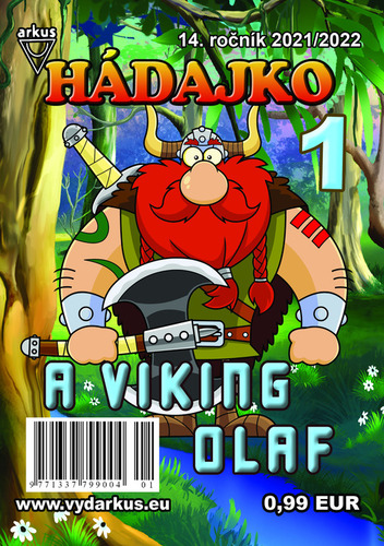 Kniha Hádajko 1 2022 a viking Olaf - Jela Mlčochová