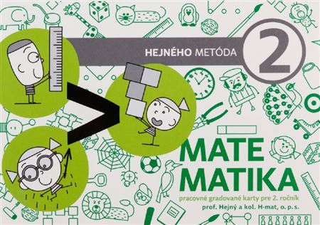 Kniha Matematika 2 - Pracovné gradované karty - Milan Hejný