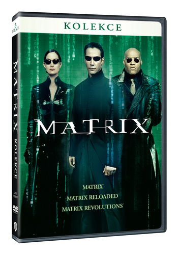 Kniha Matrix 1+2+3 (kolekce 3 DVD)