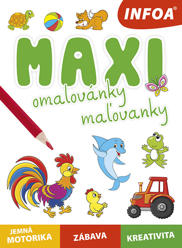 Maxi omalovánky/maľovanky