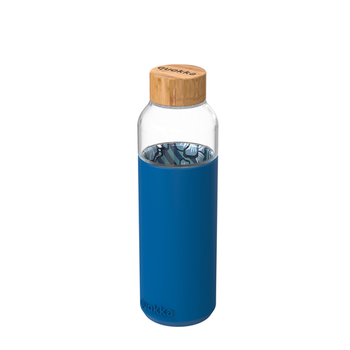 QUOKKA Glass Flow Water Flowers 660 ml