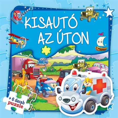 Kisautó az úton - Szórakoztató puzzle (Maďarská verzia)