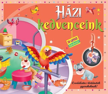 Kniha Házi kedvenceink 3D Lapozó