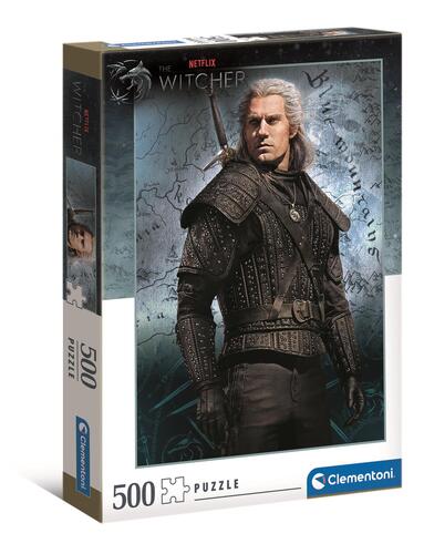 Puzzle The Witcher/Zaklínač 500 Clementoni