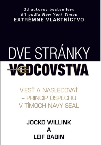 Kniha Dve stránky vodcovstva