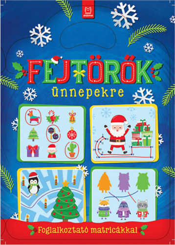 Fejtörők ünnepekre - Foglalkoztató matricákkal