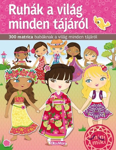 Ruhág a világ minden tájáról - Matricás könyv