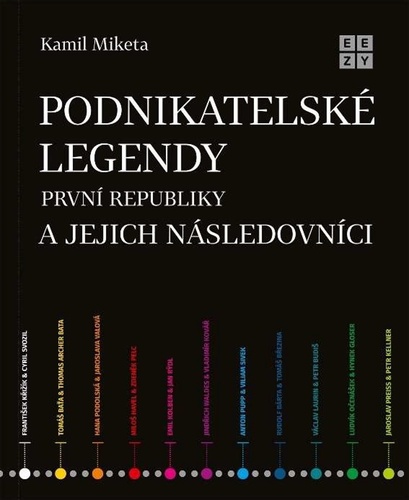 Kniha Podnikatelské legendy první republiky a jejich