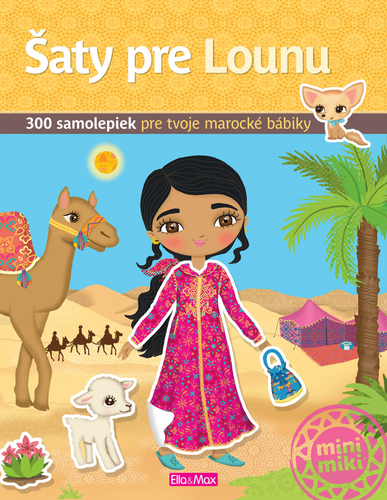 Kniha Šaty pre LOUNU - Kniha samolepiek