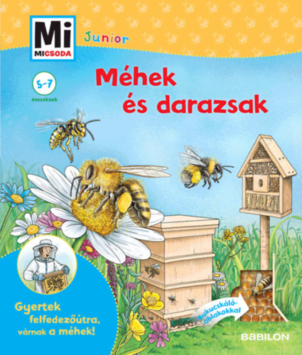 Kniha Méhek és darazsak - Mi Micsoda Junior - Angelika Rusche-Göllnitz