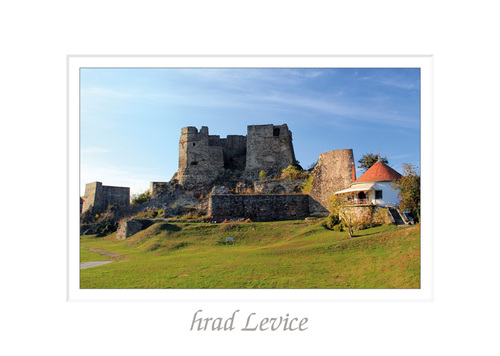 tvorme s.r.o. Pohľadnica A6 hrad Levice I