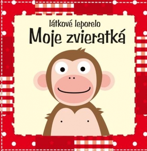 Kniha Moje zvieratká – látkové leporelo