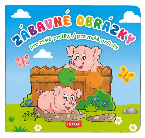 Kniha Zábavné obrázky - Pre malé prstíky