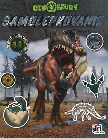 Kniha Samolepkovanie - Dinosaury