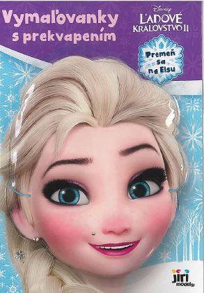 Kniha Vymaľovanky s maskou - Ľadové kráľovstvo
