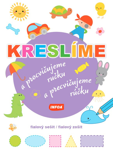 Kniha Kreslíme a procvičujeme ručku/a precvičujeme rúčku