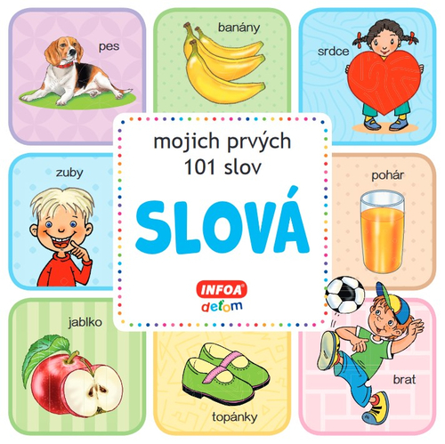 Kniha Slová - mojich prvých 101 slov