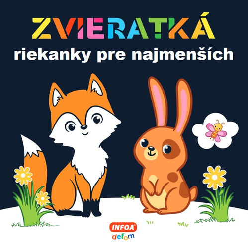 Kniha Zvieratká - riekanky pre najmenších - Kolektív autorov