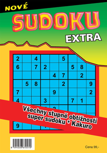 Kniha Sudoku extra