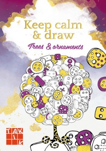 Kniha Keep calm & draw - Trees and ornaments