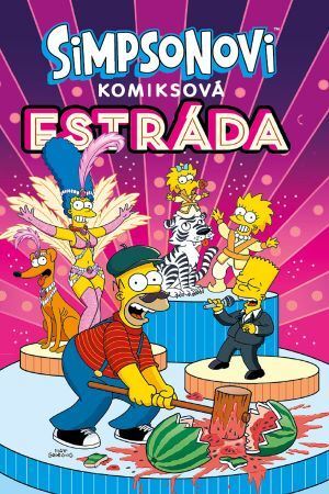 Kniha Simpsonovi - Komiksová estráda