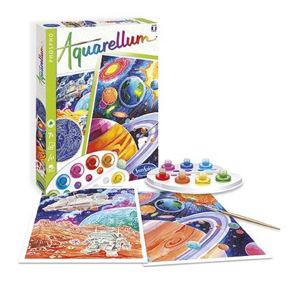 Kniha SentoSphére Aquarellum Phospho Vesmír