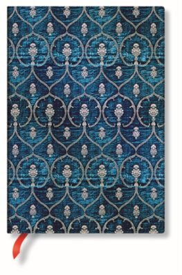Zápisník Paperblanks Blue Velvet Midi Nelinjakový