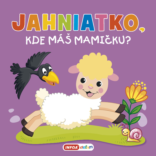 Kniha Jahniatko, kde máš mamičku? - pískacia kniha