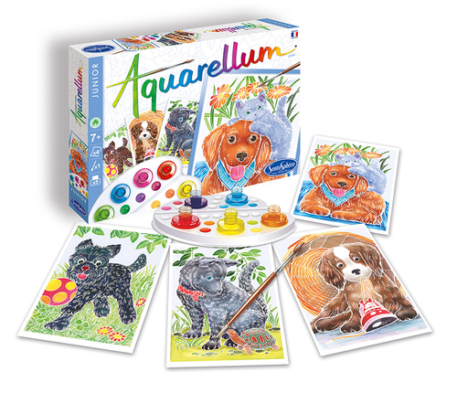 Kniha SentoSphére Aquarellum Junior Psy