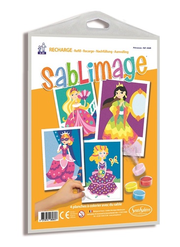 Sablimage - náhradné obrázky Princezné