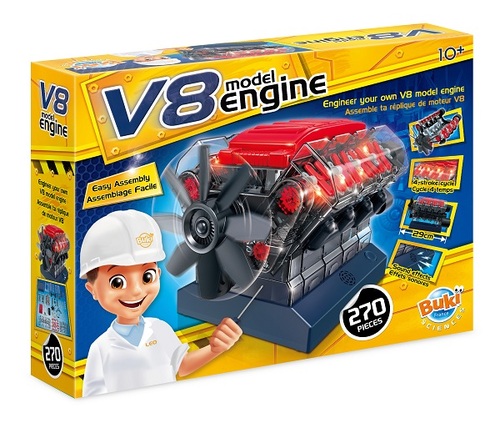 Buki Vedecká stavebnica Motor V8