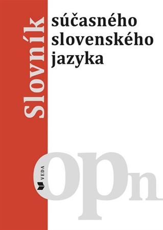 Kniha Slovník súčasného slovenského jazyka O - Pn