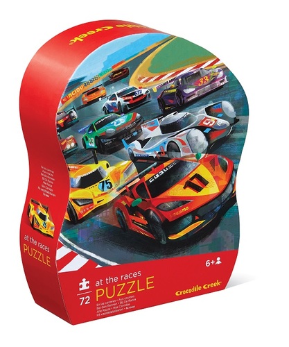 Puzzle Preteky v tvarovanej krabičke 72 Crocodile Creek
