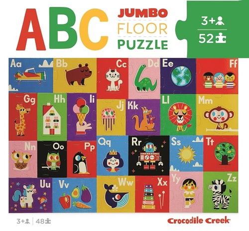 Crocodile Creek Puzzle veľké podlahové Učíme sa Abecedu 48 Crocodile Creek